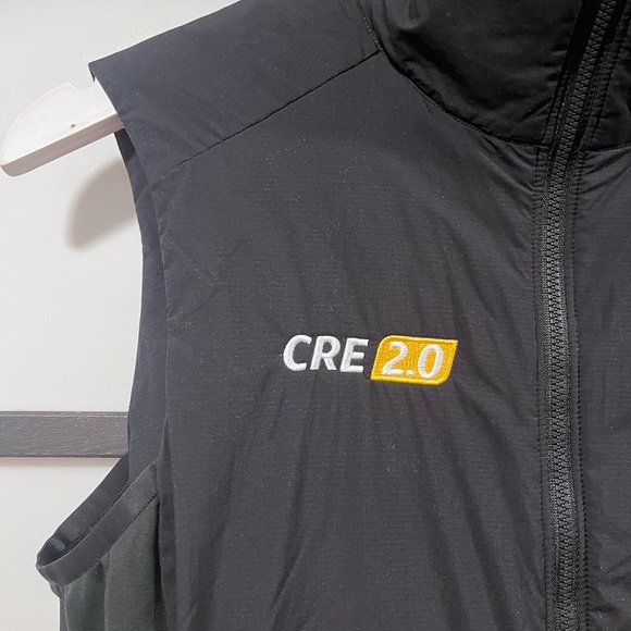 Arc'teryx Atom LT Vest Black Corporate Logo 'Cre 2.0' Outdoors Hiking - SZ Small - Picture 2 of 11